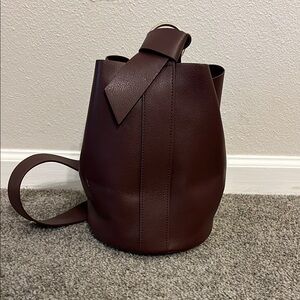 Zara Brown Leather Sling Bag